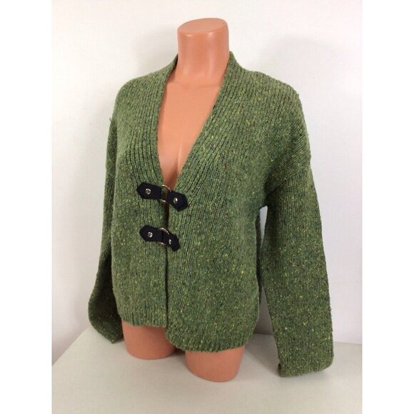 Max Studio Wool Cardigan Sweater Womens Medium - Picture 1 of 6